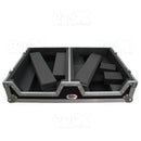 ProX XS-SCDM12W Lecteur CD simple et boîtier de mixage 12" avec roues à profil bas et poignée rétractable 