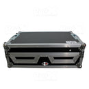 ProX XS-SCDM12W Lecteur CD simple et boîtier de mixage 12" avec roues à profil bas et poignée rétractable 