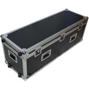 ProX XS-UTL7 48" Utility Flight Case W 4 Low Profile Wheels Ext 16"x16"x48"