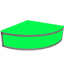 ProX XSA-2X2-8QR LUMOSTAGE™ 8-inch 2x2 ft Quarter Round Acrylic Stage Platform