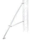 ProX XT-AC612 Support de stabilisateur et barre de support inférieure avec pieds articulés en caoutchouc