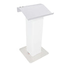 ProX XT-LECTERN24WH Truss Lectern 24" Aluminum Fits F34 w/ 4x Punched for D-Series Connectors (White Finish)