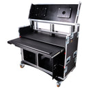ProX Mobile XZF-AVPRO2X12U2X4U AV Broadcasting Streaming Recording Studio Workstation Case