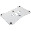 ProX XZF-DJCTW Control Tower DJ Podium for Pioneer DDJ-REV7 XDJ-XZ DDJ-1000 RANE One (White Finish)