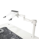 ProX XZF-DJCTW Control Tower DJ Podium for Pioneer DDJ-REV7 XDJ-XZ DDJ-1000 RANE One (White Finish)