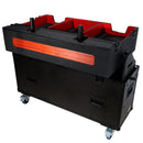 Prox XZF-DNSC6000 Flip prêt à rétractation facile Rétraction Case de levage hydraulique pour Denon DJ SC 6000 Prime et X1850 Prime