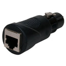 American DJ ACRJ455PM 5-Pin Male to RJ45 DMX Adapter