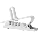 AKG H2 Croco Clip for MicroLite Microphones - White 5-Pack