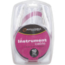 American DJ QTR10 Câble d'instrument mono 1/4" TS mâle vers 1/4" TS Phone mâle - 10'