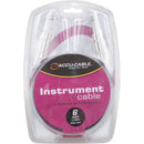 American DJ QTR6 Câble d'instrument mono 1/4" TS mâle vers 1/4" TS Phone mâle - 6'