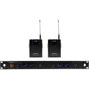 Audix Ap62 Bp Dual-Channel Receiver With Two Bodypack Transmitters - Red One Music