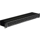 Art P16 Rackmount Balanced Xlr Patch Ba - Red One Music
