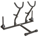 Yorkville AS-33 Support double pour saxophone alto/ténor avec deux chevilles pour flûte – Noir