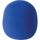 On-Stage ASWS58 Foam Windscreen for Handheld Microphones (Blue)