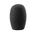 Audio-Technica AT8115 Small Egg-Shaped Foam Windscreen - Black