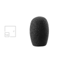 Audio-Technica AT8115 Small Egg-Shaped Foam Windscreen - Black