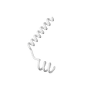 Audio-Technica AT8452WH Microphone Hanger Adapter - White