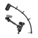 Audio-Technica AT8492GL Guitar Mounting System - Black, 9" Gooseneck