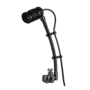 Audio-Technica ATM350S Cardioid Condenser Instrument Microphone w/ Surface Mounting System - 5" Gooseneck