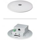 Audio-Technica ATND931AWH Cardioid Condenser Gooseneck Microphone w/ Dante™ Network Output Power Module - Hypercardioid Polar Pattern,  100°