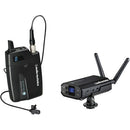 Audio-Technica Atw-1701L  System 10 Camera-Mount Digital Wireless System With Omni Lavalier Mic - Red One Music