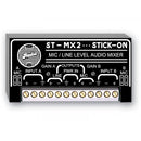 RDL ST-MX2 Mélangeur audio 2 canaux Entrées et sorties micro/ligne