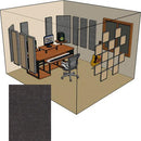 Primacoustic Z900 0120 00 London 12 Black Acoustic Treatment Kit - Red One Music