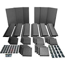 Primacoustic Z900 0160 00 London 16 Black Acoustic Treatment Kit - Red One Music