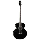 Dean Eab Cbk Acousticelectric Bass - Classic Black - Red One Music