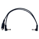 EBS DC-2-90F Angled Flat DC Split Cable 1-2