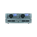 Gemini CDX-2250I Dual Rack Mount CD/USB Media Player, Blue Back Lit LED Display, Seamless Loop, Pitch Fader Control +/- 12%