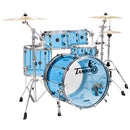 Tamburo TB VL520BL VOLUME Série 5 pièces sans couture sans couture-acrylique avec caisse claire et tambour basse de 20 "- bleu