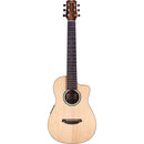 Cordoba MINI II EB-CE Travel-Size 22-7/8" Guitare acoustique à cordes en nylon - Ébène rayé 