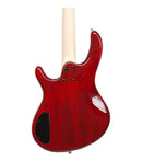 Cort ACTION-BASS-PLUS-TR Action Plus Bass - Basse électrique avec micros PJ - Rouge trans