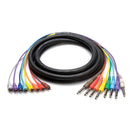 Hosa Cpr-803 10 10 Foot Unbalanced Snake 8X 14 Inch - Rca - Red One Music