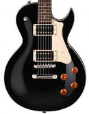 Cort CR100-BK Classic Rock Series Electric Guitar (Black)