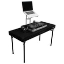 Odyssey CTBC2048 - Height Adjustable 48″ x 20″ Work Surface Carpet DJ Table