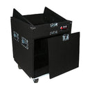 Odyssey CXP1110W - Rack combiné pour tapis CXP 11U en haut et 10U en bas avec roulettes