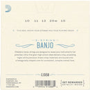 D'Addario EJS60 Stainless Steel 5-String Banjo Strings Light
