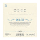 D'Addarrio EJ88T-8 Nyltech Cordes pour ukulélé ténor 8 cordes