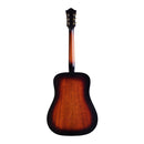 Guild USA D-20 VSB - Dreadnought Acoustic Guitar - Vintage Sunburst Satin