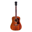Guild USA D-20 NAT - Dreadnought Acoustic Guitar - Natural Satin