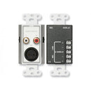 Plaque d'entrée RDL D-J3 XLR et RCA avec vis