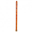 Toca DIDG-DOS Duro Didgeridoo - Orange Swirl
