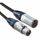 Câble DMX Digiflex LDMX5-25, 25 pieds, 5 broches