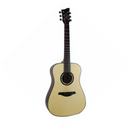 Jay Turser JTA53-N - Guitare acoustique Dreadnaught à l'échelle 3/4 - Naturel