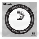 D'Addario FT024 Semi-Flat Phosphor Bronze Acoustic Guitar Single String .024