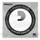 D'Addario FT028 Semi-Flat Phosphor Bronze Acoustic Guitar Single String .028