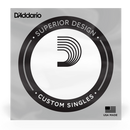 D'Addario FT047 SEMI-FLAT Phosphor Bronze acoustique Guitare Single String .047