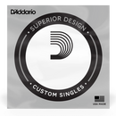 D'Addario FT056 SEMI-FLAT Phosphor Bronze acoustique Guitare Single String .056